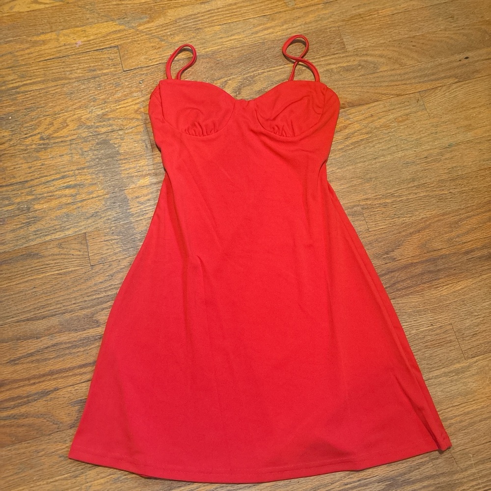 SHEIN RED DRESS